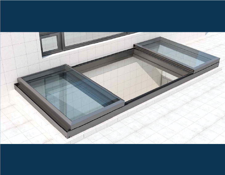 SR-S110 Medium Sized Sliding Skylight