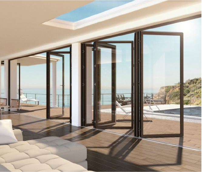 Series 65 Heavy Type Folding Door Doors Singapore